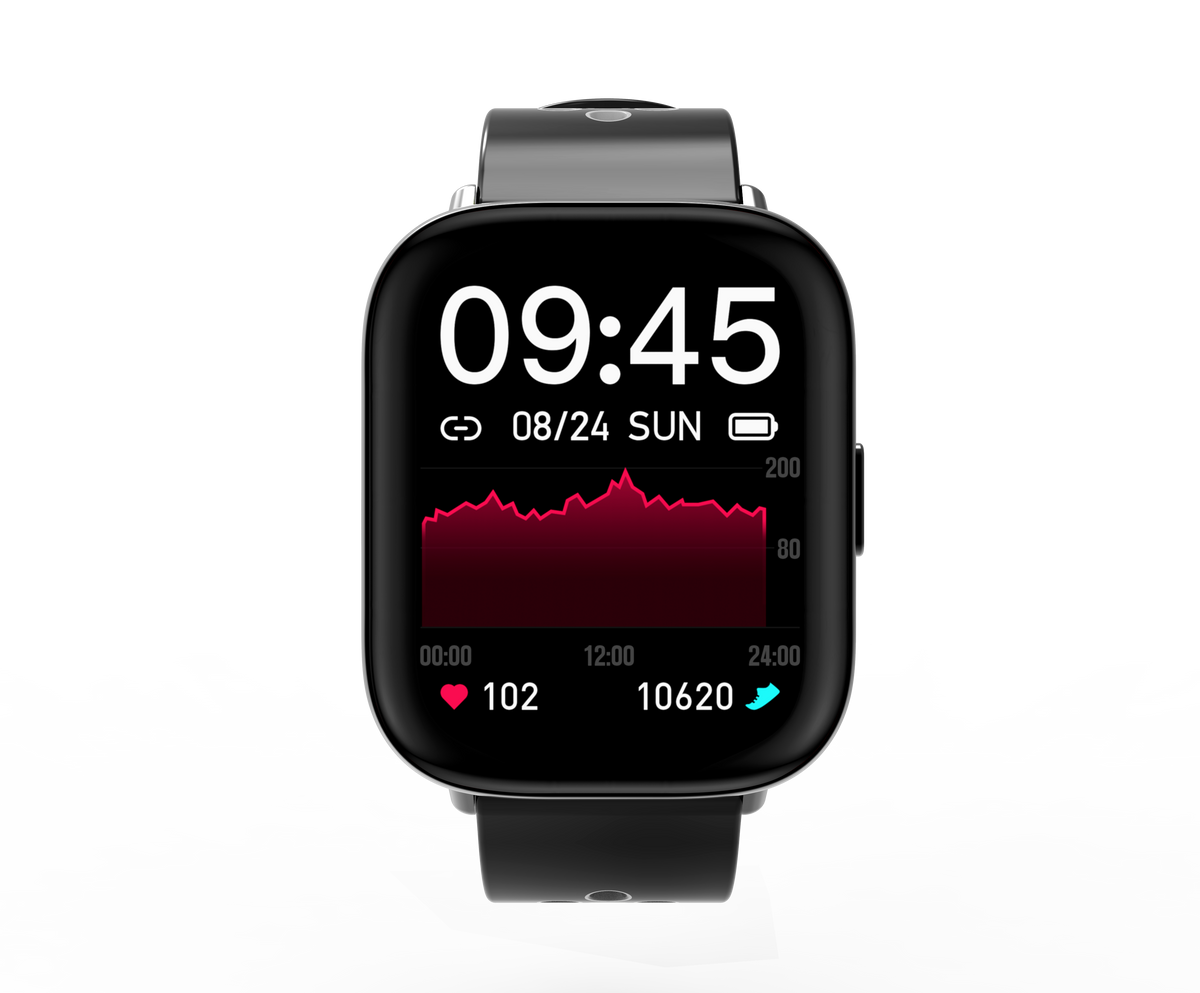 FCUK Fit Pro Full touch Bluetooth Calling Grey Smart watch-FCUK009H