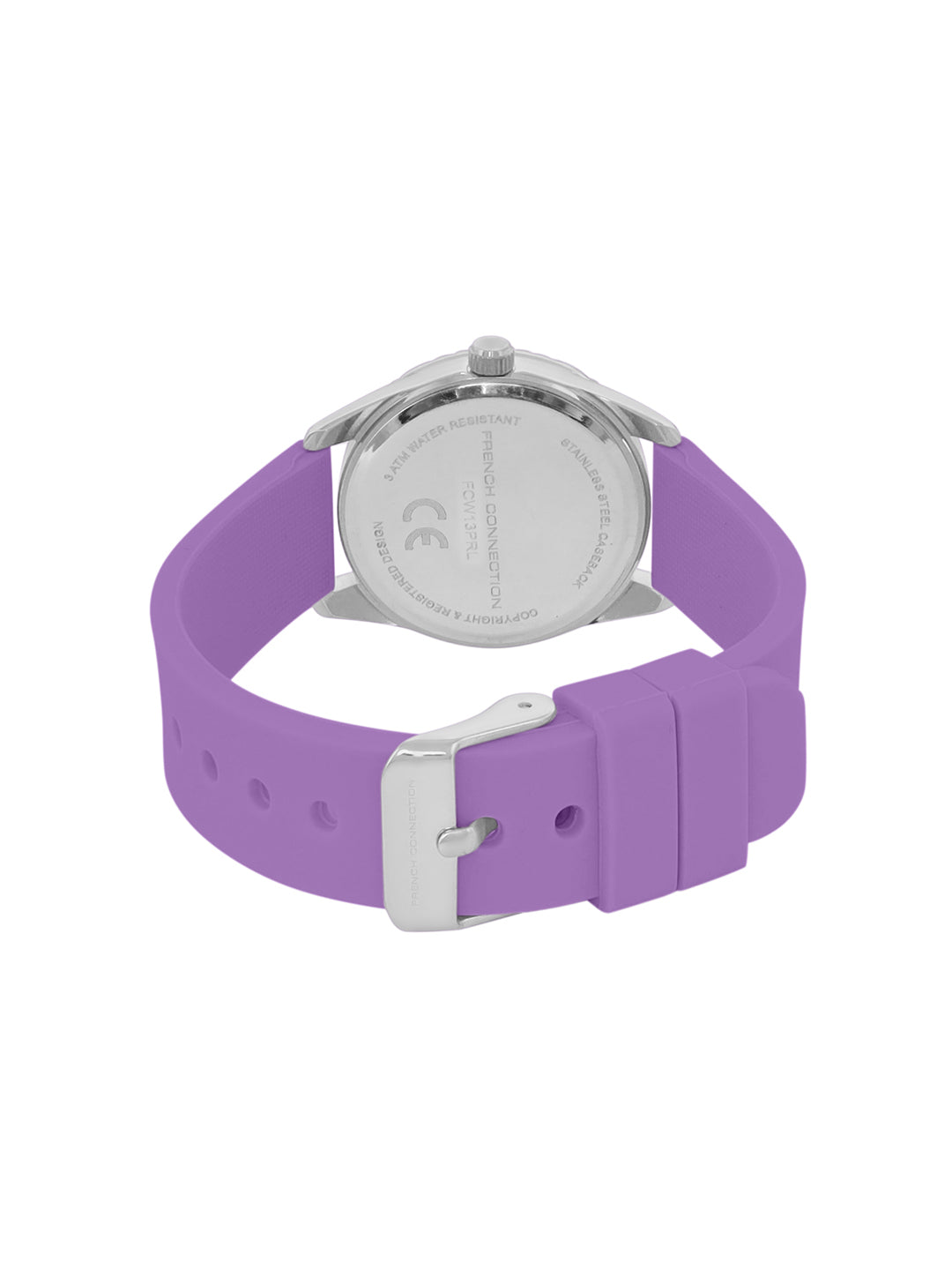 French Connection White Dial  Analog Giftset for Women's - FCW13PRL