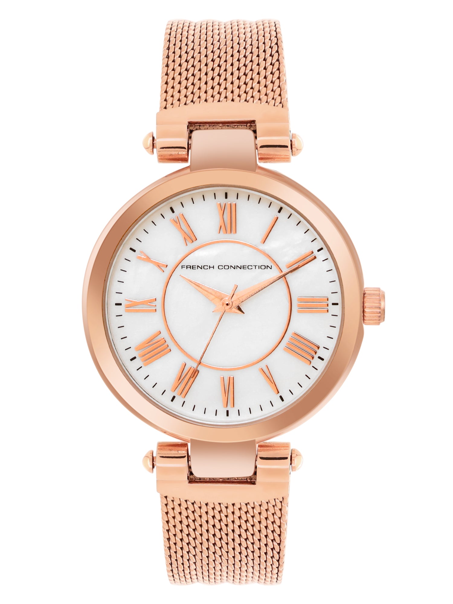 French Connection Analog Silver Dial Women's Watch-FCW14RGM