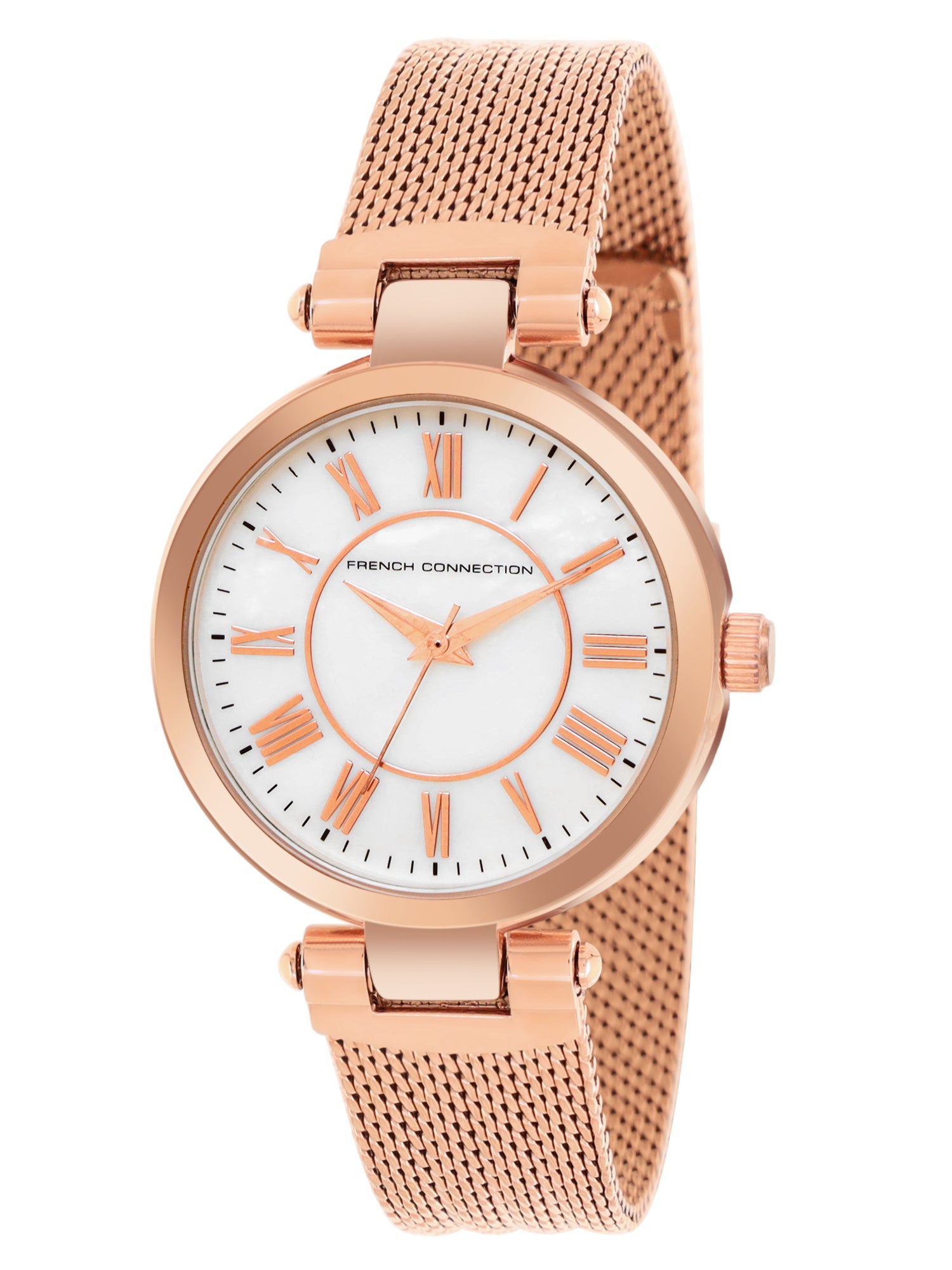 French Connection Analog Silver Dial Women's Watch-FCW14RGM