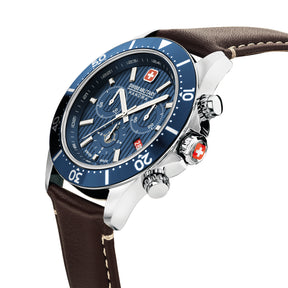 Swiss Military Hanowa SMWGC2100706 - Flagship X Chrono Swiss Made Blue Watch For Men