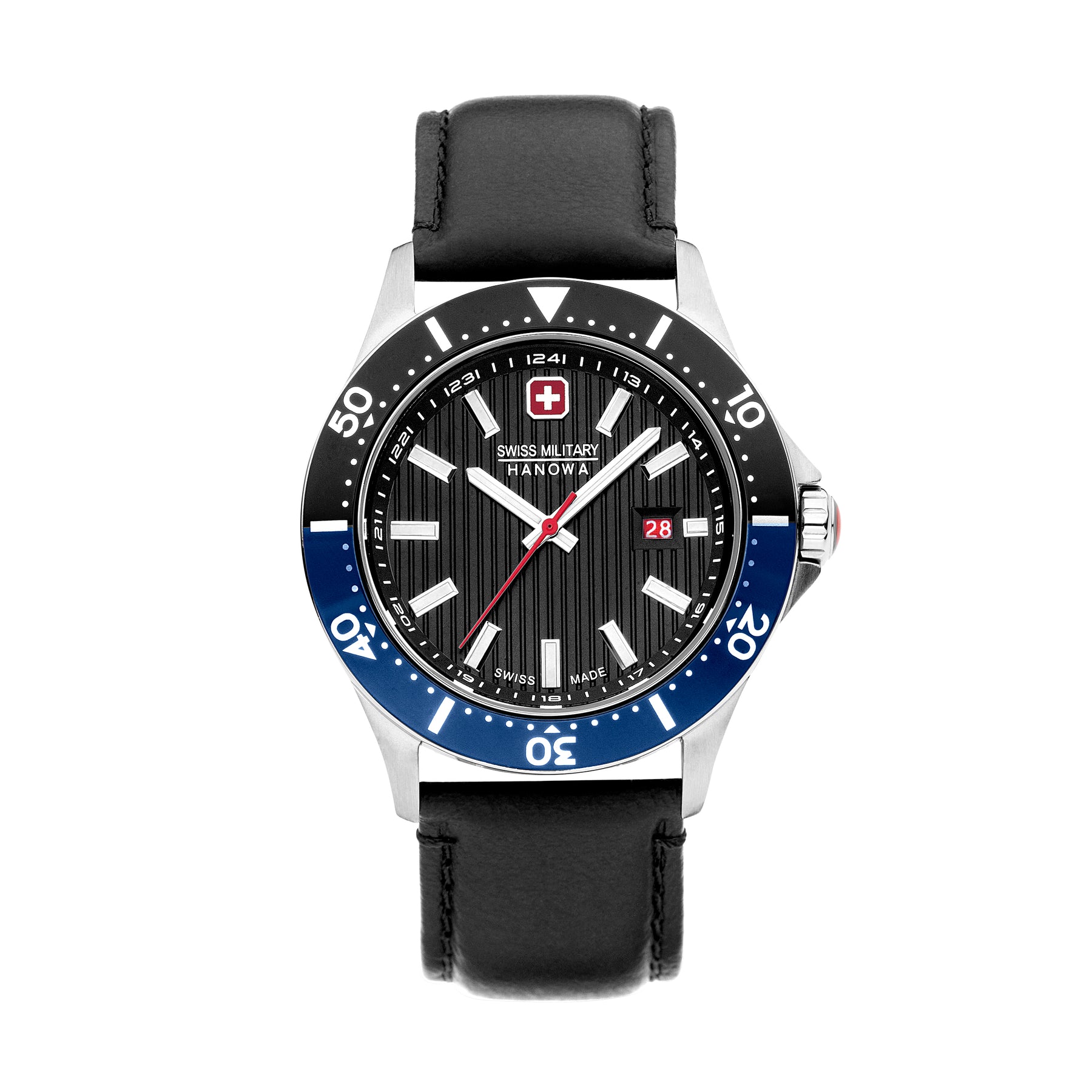 Swiss Military Hanowa Flagship X Black Dial Watch for Men - SMWGB2100606
