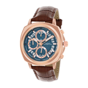 French connection Men Printed Dial & Leather Straps Chronograph Analogue Watch FCF02BRL