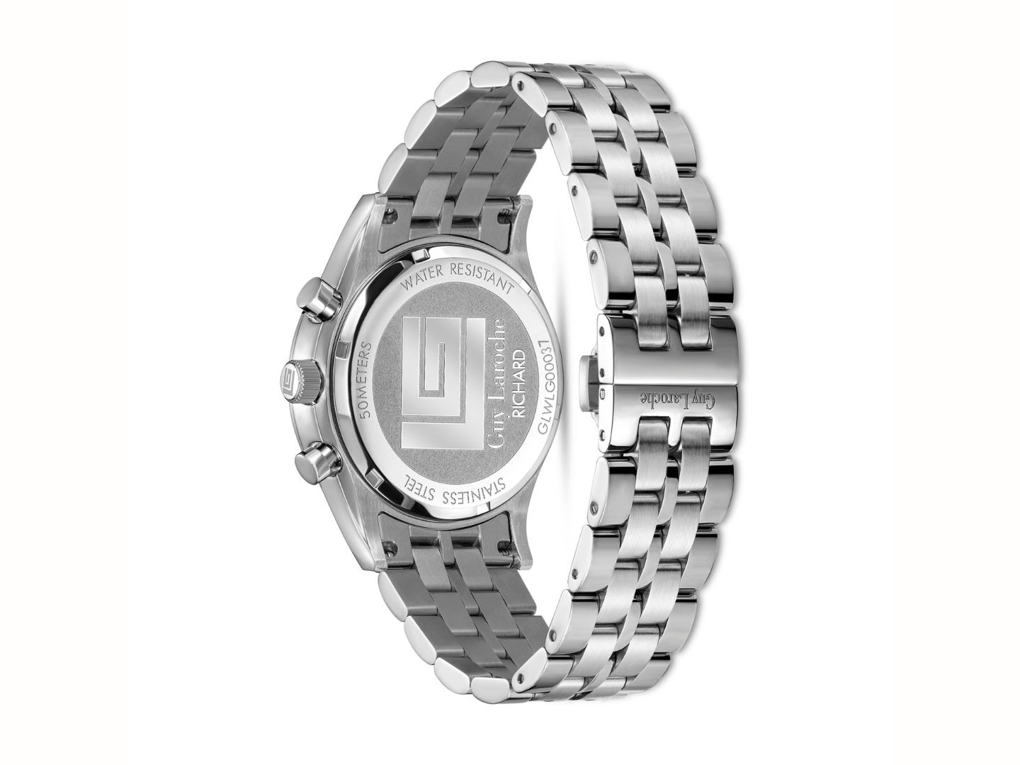 Guy Laroche RICHARD Green Round Dial | Chronograph Watch For Men's | GLWGG0003703