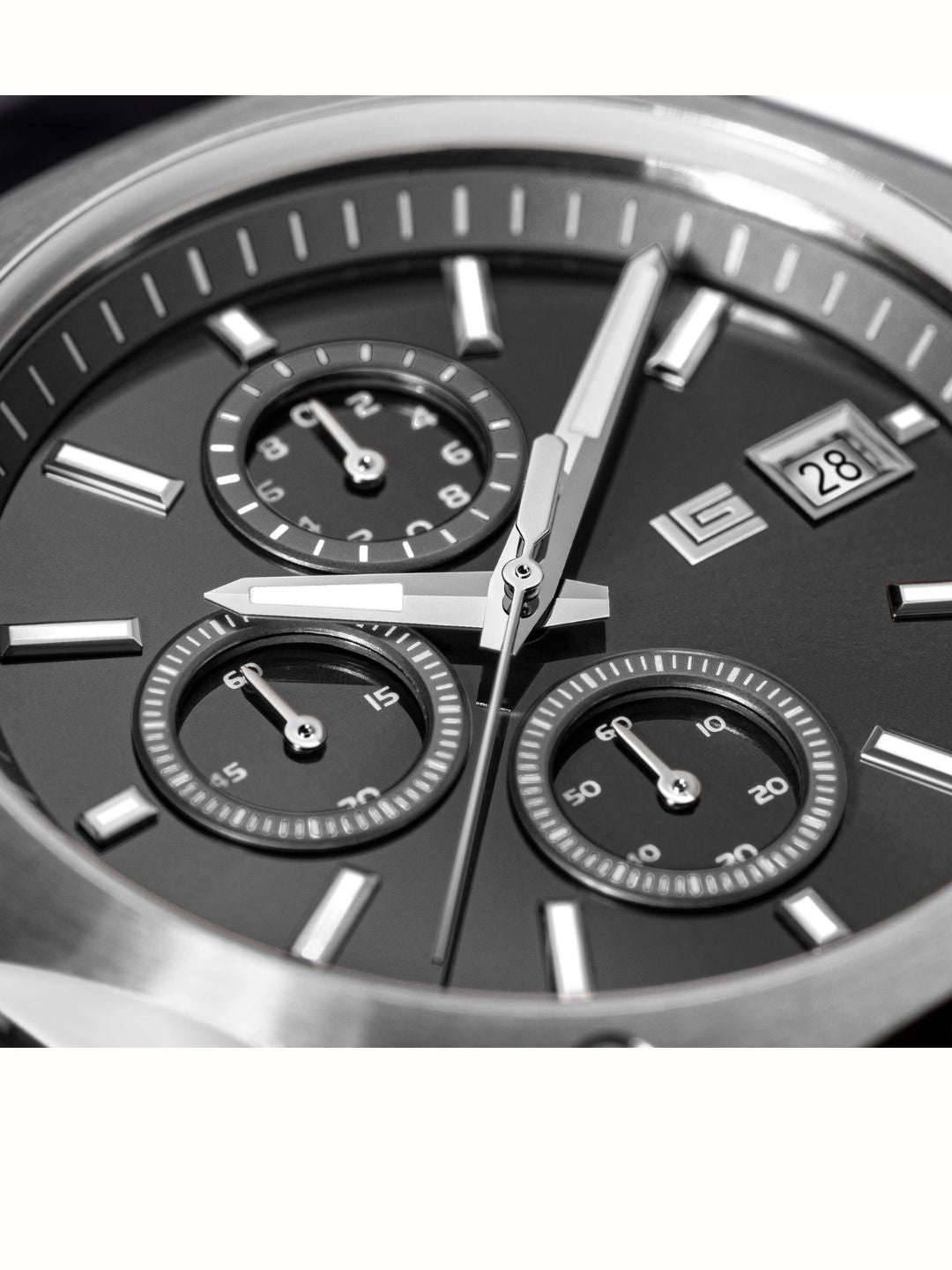 Guy Laroche RENAUD Grey Round Dial | Chronograph Watch For Men's | GLWGM0003607