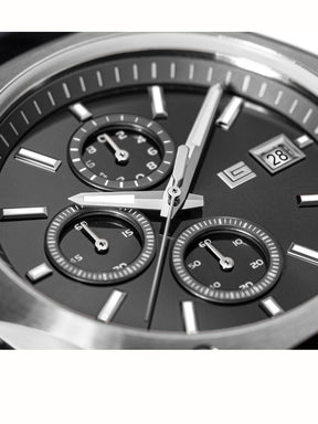 Guy Laroche RENAUD Grey Round Dial | Chronograph Watch For Men's | GLWGM0003607