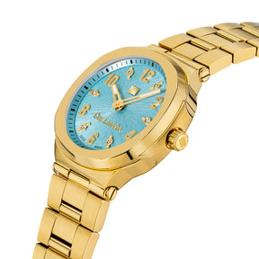 Guy Laroche Charlie 2 Hands Brown Dial Gamma Blue Watch for Women - GLWLG0000324