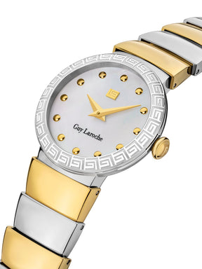 Guy Laroche ANNA White MOP Round Dial | Analog Watch For Women's | GLWLG0001402