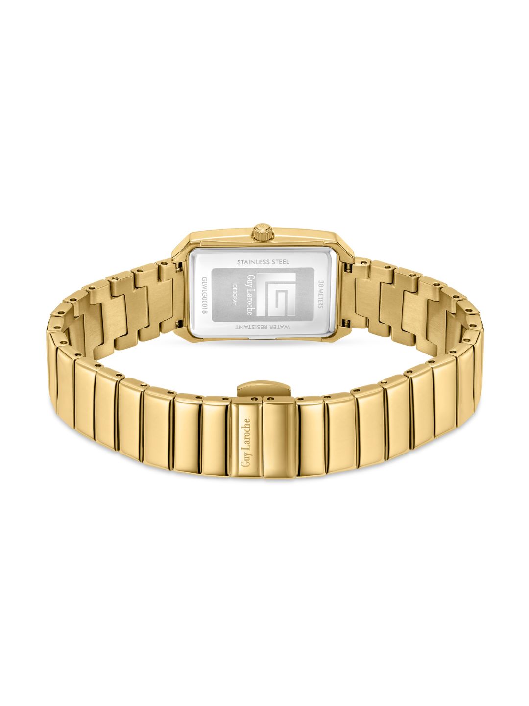 Guy Laroche DEBORAH White MOP Rectangle Dial | Analog Watch For Women's | GLWLG0001801