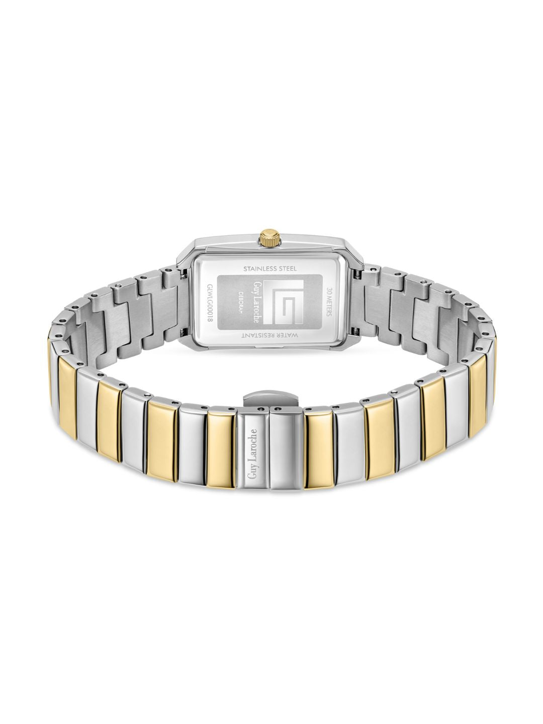 Guy Laroche DEBORAH White MOP Rectangle Dial | Analog Watch For Women's | GLWLG0001803