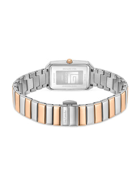 Guy Laroche DEBORAH White MOP Rectangle Dial | Analog Watch For Women's | GLWLG0001804