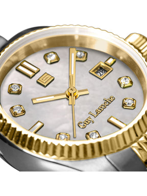 Guy Laroche ROSE White MOP Round Dial | Analog Watch For Women's | GLWLG0001901