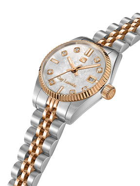 Guy Laroche ROSE White MOP Round Dial | Analog Watch For Women's | GLWLG0001906