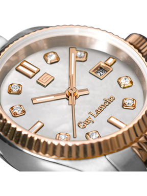 Guy Laroche ROSE White MOP Round Dial | Analog Watch For Women's | GLWLG0001906