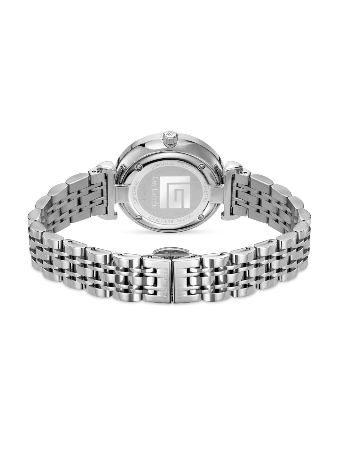 Guy Laroche ELODIE Blue MOP Round Dial | Analog Watch For Women's | GLWLG0002701