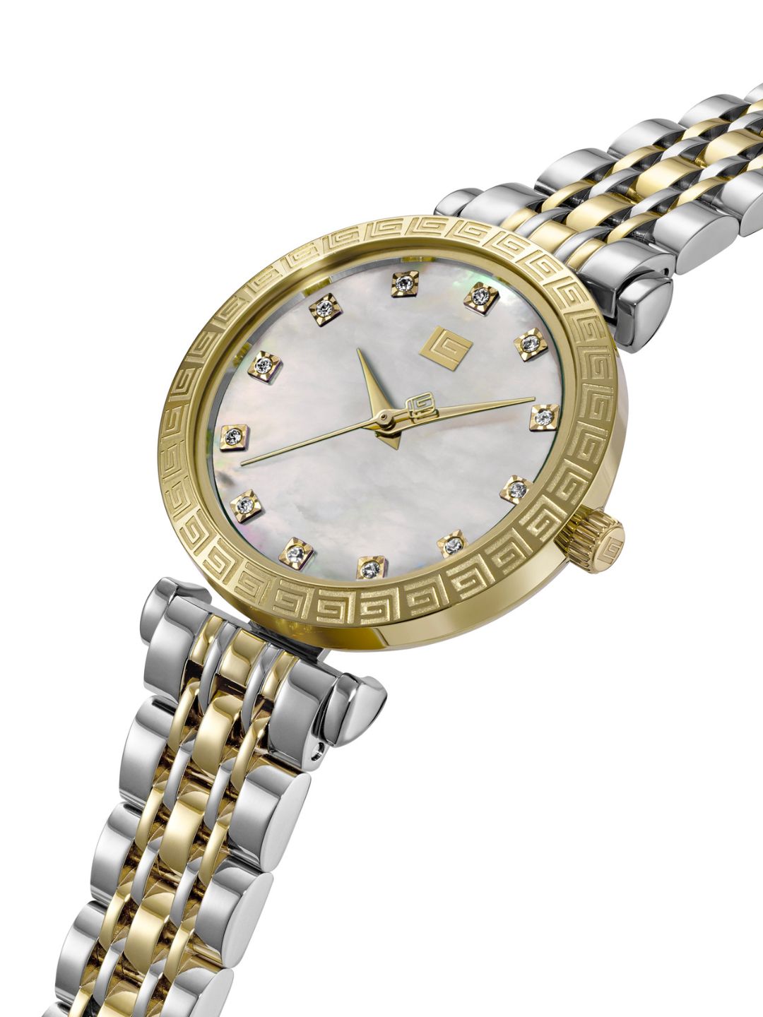 Guy Laroche ELODIE White MOP Round Dial | Analog Watch For Women's | GLWLG0002703