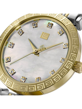 Guy Laroche ELODIE White MOP Round Dial | Analog Watch For Women's | GLWLG0002703