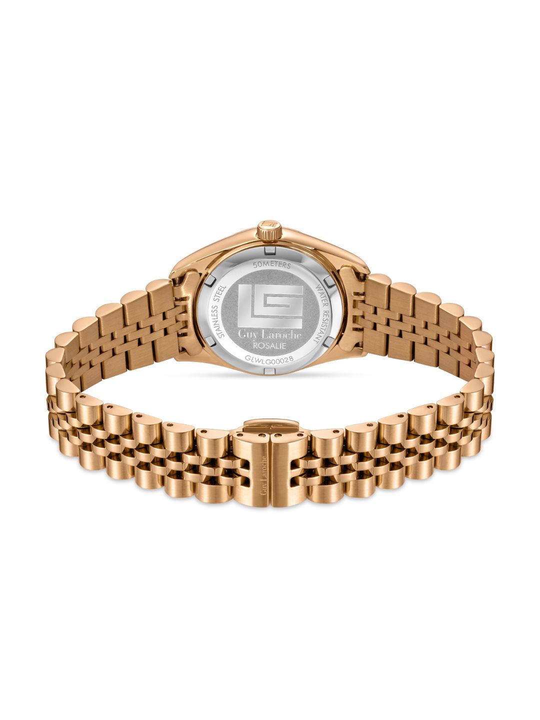 Guy Laroche ROSALIE Silver Sunray Round Dial | Analog Watch For Women's | GLWLG0002809