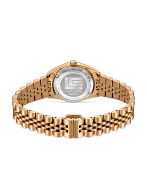 Guy Laroche ROSALIE Silver Sunray Round Dial | Analog Watch For Women's | GLWLG0002809