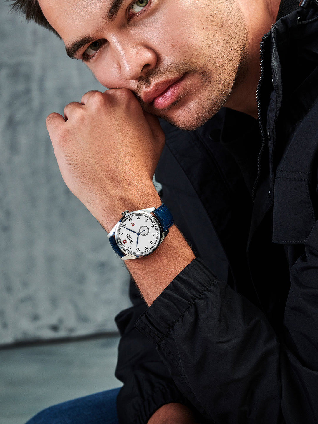 Swiss Military Hanowa SMWGB0000702 - Lynx Swiss Made Silver Watch For Men