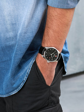 Swiss Military Hanowa Lynx Black Dial Watch for Men - SMWGB0000703