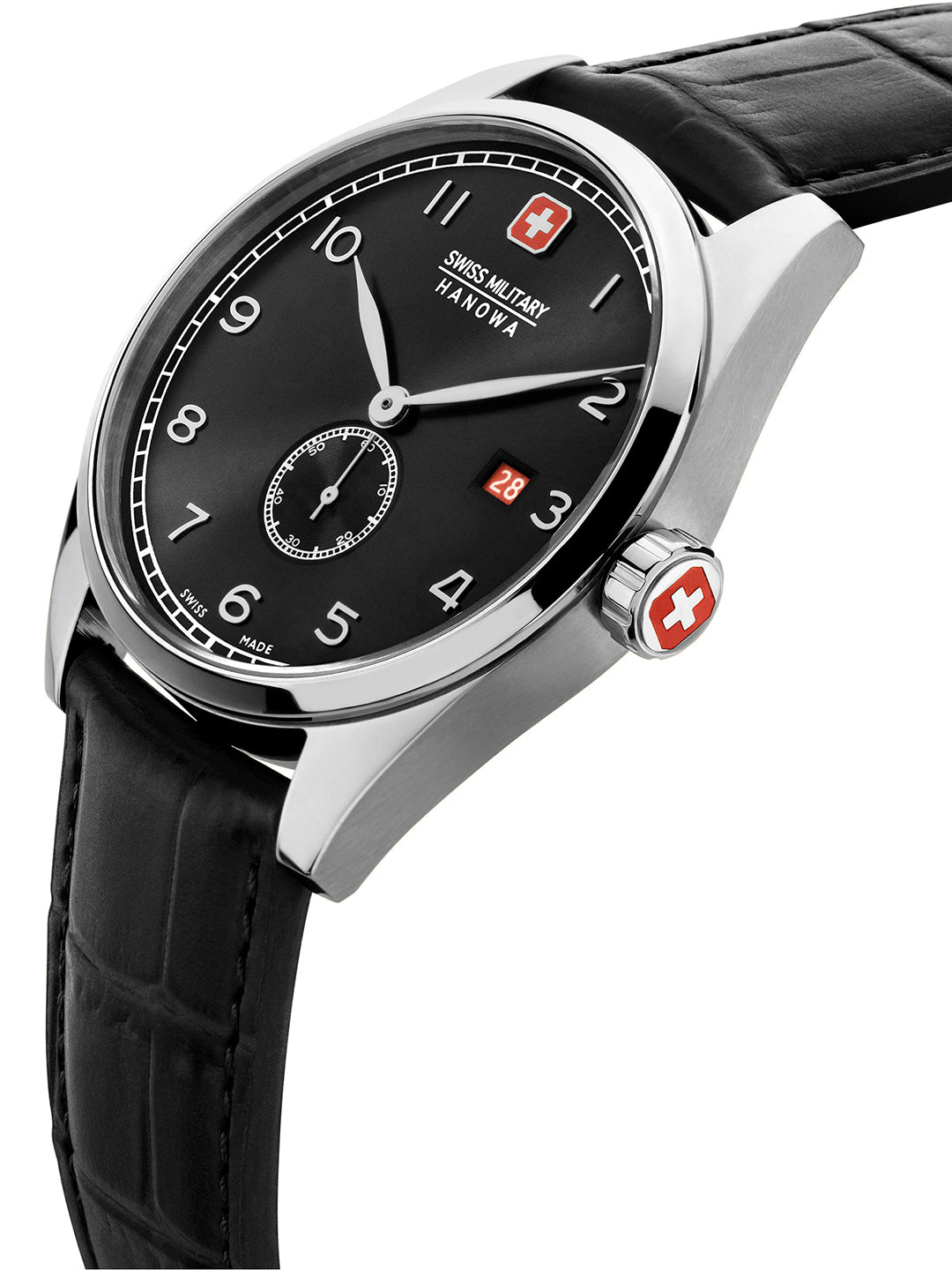 Swiss Military Hanowa Lynx Black Dial Watch for Men - SMWGB0000703