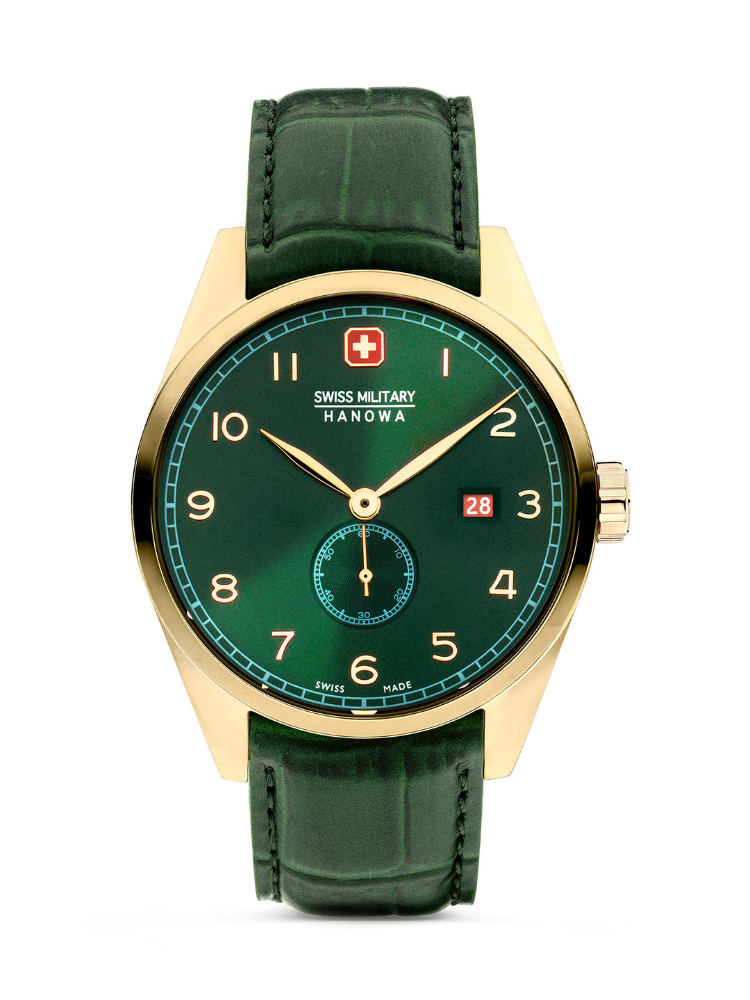 Swiss Military Hanowa SMWGB0000710 THUNDERBOLT - Swiss Made Round Green watch for men