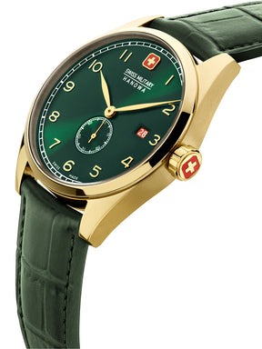 Swiss Military Hanowa SMWGB0000710 THUNDERBOLT - Swiss Made Round Green watch for men