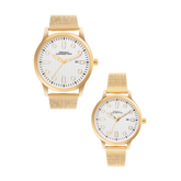 French Connection Analog Silver Dial Unisex's Watch-FCN080GM