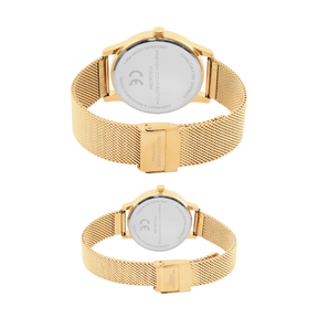 French Connection Analog Silver Dial Unisex's Watch-FCN080GM