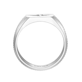 Police Signet Stainless Steel Ring-66 For Men - PEAGF0033504