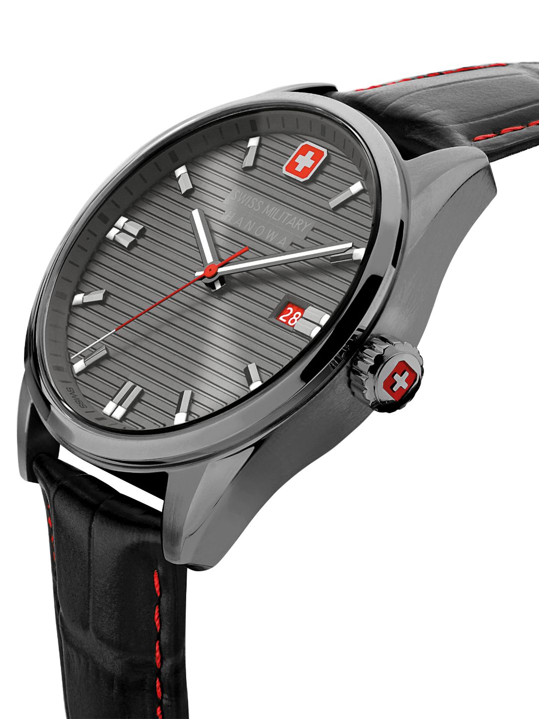 Swiss Military Hanowa SMWGB2200140  - Swiss Made Round Grey watch for men