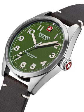 Swiss Military Hanowa SMWGA2100404  - Swiss Made Round Olive watch for men