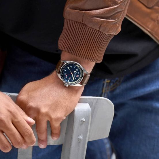 Swiss Military Hanowa SMWGB0000506 - Hawk Eye Swiss Made Blue Watch For Men