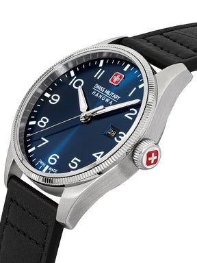 Swiss Military Hanowa SMWGB0000805  - Swiss Made Round Blue watch for men