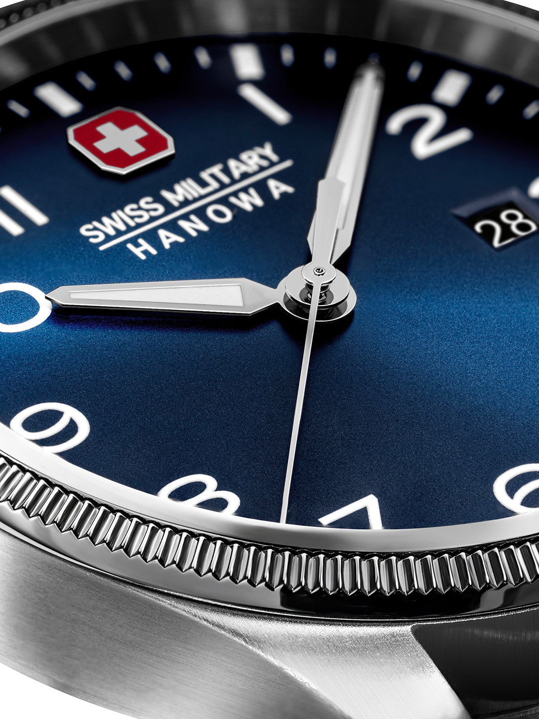 Swiss Military Hanowa SMWGB0000805  - Swiss Made Round Blue watch for men