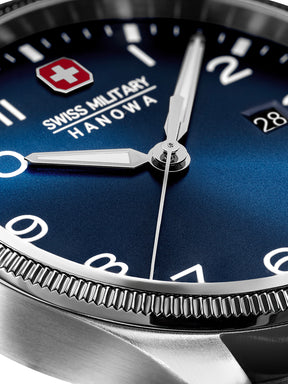 Swiss Military Hanowa SMWGB0000805  - Swiss Made Round Blue watch for men