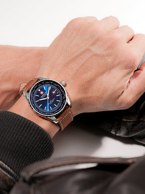 Swiss Military Hanowa SMWGB0003202  - Swiss Made Round Blue watch for men