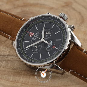 Swiss Military Hanowa SMWGC0000301 - Afterburn Chrono Swiss Made Black Watch For Men