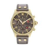 SWISS MILITARY HANOWA THUNDERBOLT CHRONOGRAPH GREY ROUND DIAL ANALOG WATCH FOR Men's SMWGC0000410