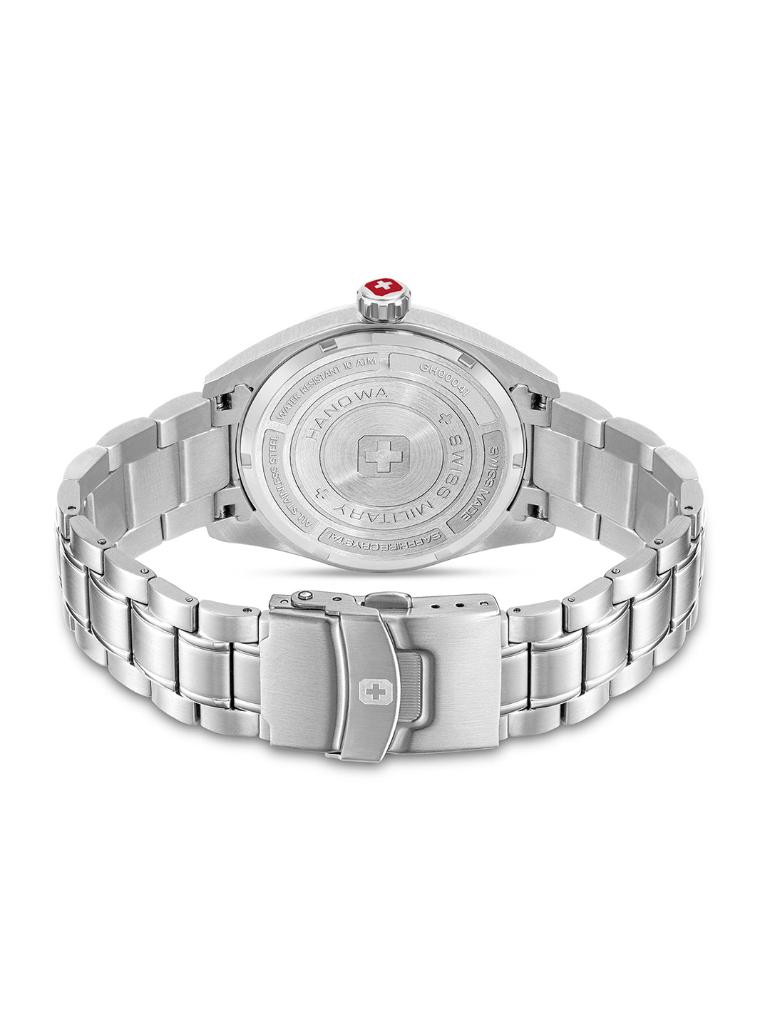 Swiss Military Hanowa SMWGH0004101 ROADRUNNER ADVANCED - Swiss Made Oval Black watch for men