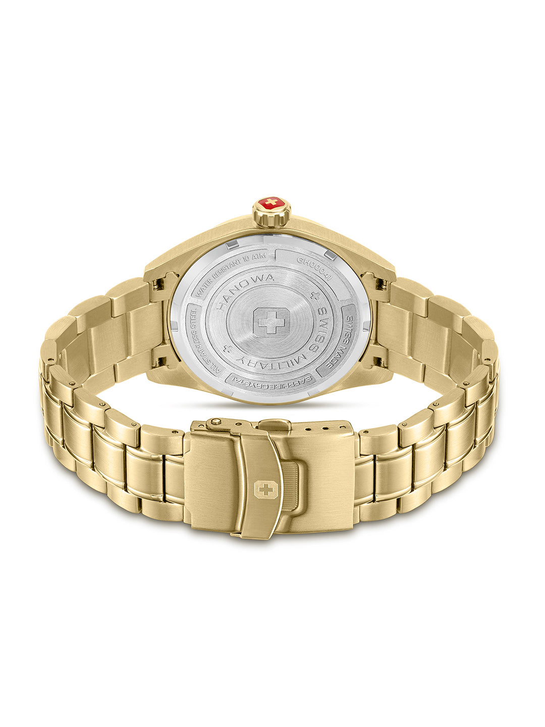 Swiss Military Hanowa SMWGH0004110 BLACK MARLIN - Swiss Made Round Black watch for men