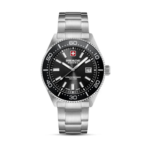 Swiss Military Hanowa NOMAD Black Round Dial Analogue Swiss Made Watch For Mens-SMWGH0004903