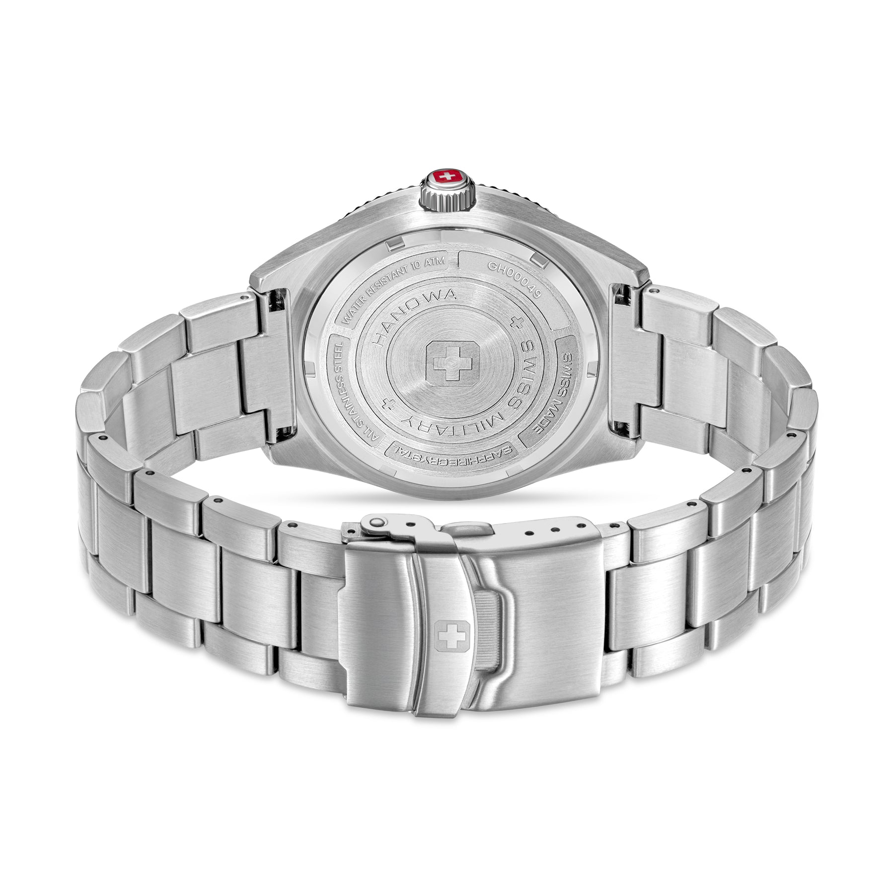 Swiss Military Hanowa NOMAD Blue Round Dial Analogue Swiss Made Watch For Mens-SMWGH0004904