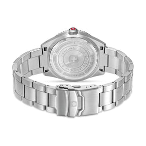 Swiss Military Hanowa NOMAD Blue Round Dial Analogue Swiss Made Watch For Mens-SMWGH0004904