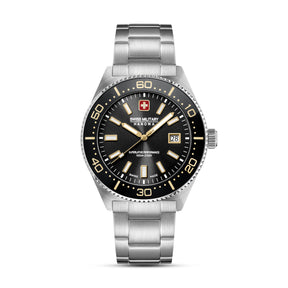 Swiss Military Hanowa NOMAD Black Round Dial Analogue Swiss Made Watch For Mens-SMWGH0004905