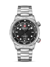 Swiss Military Hanowa BREAKWATER Black Round Dial Analogue Swiss Made Watch For Mens-SMWGH0006404