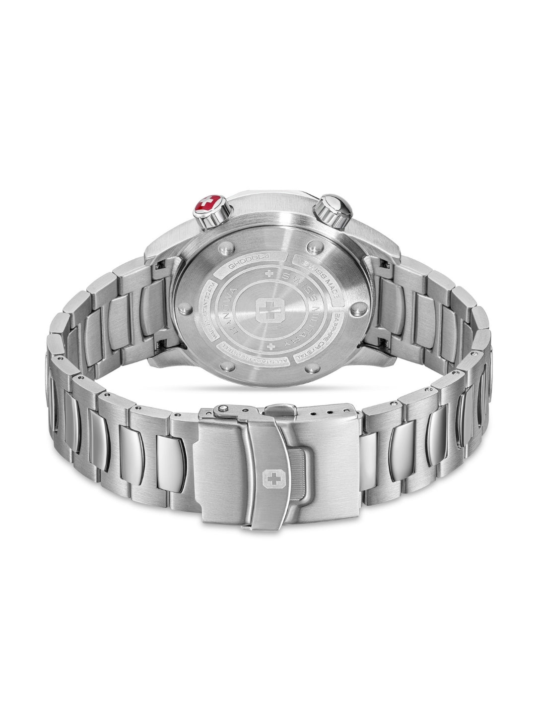 Swiss Military Hanowa BREAKWATER Black Round Dial Analogue Swiss Made Watch For Mens-SMWGH0006404