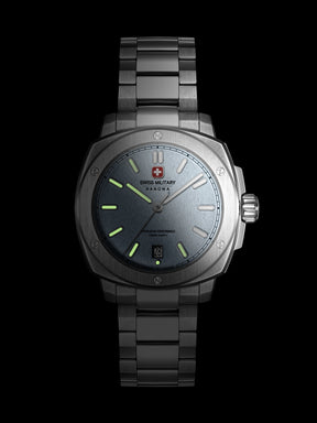 Swiss Military Hanowa SIRIUS Ice Blue Round Dial Analogue Swiss Made Watch For Mens-SMWGH0006502