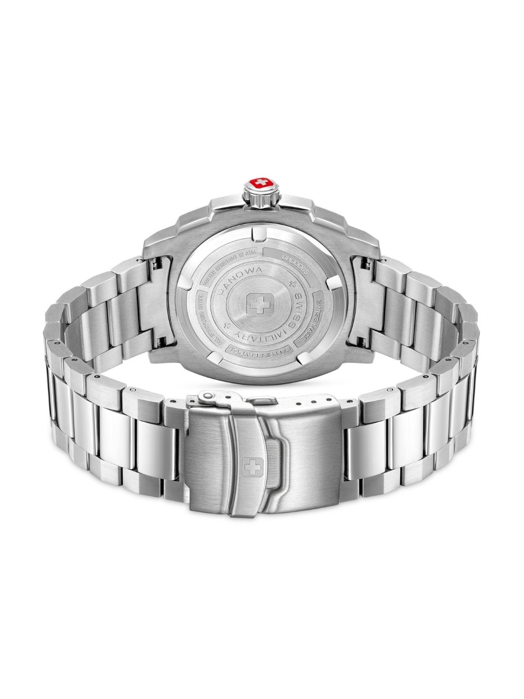Swiss Military Hanowa SIRIUS Silver Round Dial Analogue Swiss Made Watch For Mens-SMWGH0006503